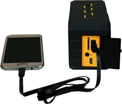 Jango F5 Waterproof Bluetooth Sound-Rock With 2600 mAh Power Bank...