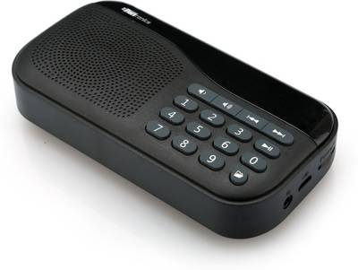 Portronics Plugs Portable Mobile/Tablet Speaker (Black, 1 Channel) 