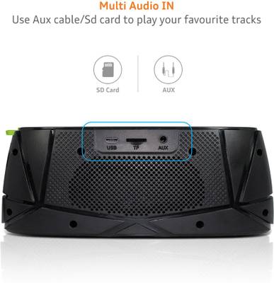 Amkette Trubeats Sonix T30 Portable Bluetooth Mobile/Tablet Speak...