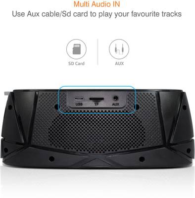Amkette Trubeats Sonix T30 Portable Bluetooth Mobile/Tablet Speak...