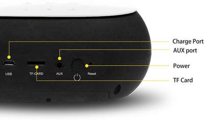 HiTechCart AWE Portable Bluetooth Mobile/Tablet Speaker