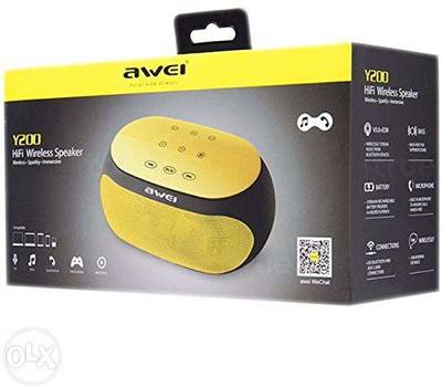 HiTechCart AWE Portable Bluetooth Mobile/Tablet Speaker