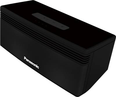 Panasonic SC-NA5GW-K Portable Bluetooth Mobile/Tablet Speaker (Black, 2 Channel) 