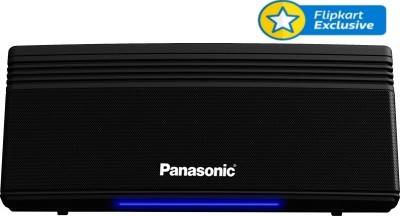 Panasonic SC-NA5GW-K Portable Bluetooth Mobile/Tablet Speaker (Black, 2 Channel) 