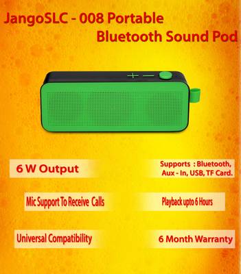 Jango SLC-008 Portable Bluetooth Sound-Pod(Supports Bluetooth,Aux...