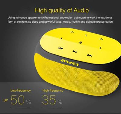 HiTechCart Awei WD Portable Bluetooth Mobile/Tablet Speaker