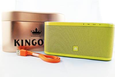 MSE Kingone K9 Yellow Wireless_F5 Portable Bluetooth Mobile/Table...