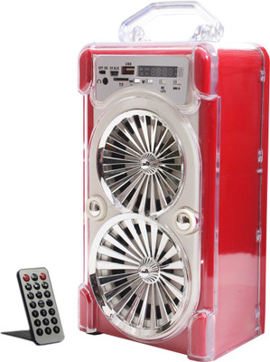 Callmate Mini Speaker JHW-V988 Portable Mobile/Tablet Speaker(Red, 2.1 Channel)