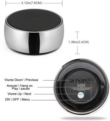 ROQ Simplicity BS 01 Portable Bluetooth Mobile/Tablet Speaker