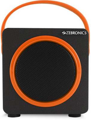 

Zebronics Smart 3 W Portable Bluetooth Speaker(Orange, 2.1 Channel)