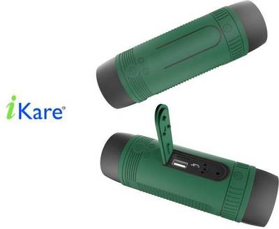 iKare 4 in 1 Portable Mobile/Tablet Speaker (Dark Green, 6 Channel Channel) 