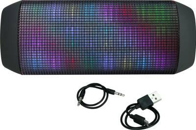 Jango X-2U Portable Soundbox With LED Lights (Supports Bluetooth,...