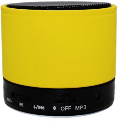 HAPS S10 Wireless Portable Mini Bluetooth Spreaker_Yellow 3 W Portable Bluetooth Speaker(Yellow, Mono Channel)