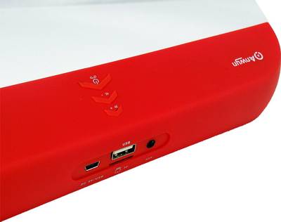 Anwyn AW/EW-BTB13/BS/105 Portable Bluetooth Mobile/Tablet Speaker (Red, 1 Channel) 