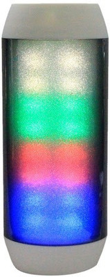 

MDI Mini Portable Wireless Bluetooth LED Flash Light Stereo Hifi 10 W Portable Bluetooth Speaker(White, 2.1 Channel)