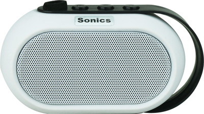 

Sonics IN-BT504 3 W Portable Bluetooth Speaker(White, Mono Channel)