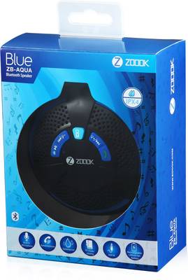Zoook Sport Water Resistant Portable Bluetooth Mobile/Tablet Speaker (Black, 1 Channel) 