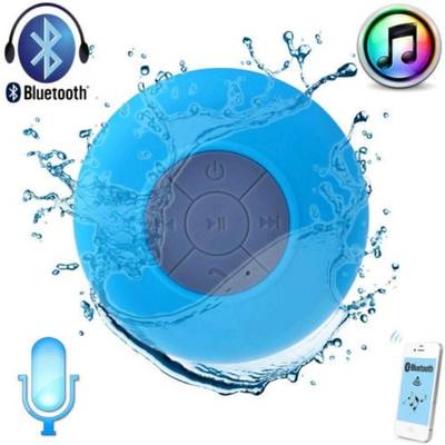 Bass King Waterproof/Shower Portable Bluetooth Mobile/Tablet Speaker (Multicolor, 2.1 Channel) 