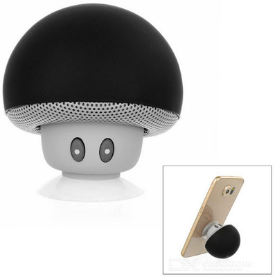 

Flintstop Mushroom Speaker 3 W Portable Bluetooth Speaker(Black, Mono Channel)