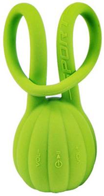 Shrih Mini Wireless Green Pumpkin Silicone Waterproof Portable Mo...