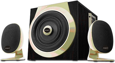 

Osaki Two Point One 40 W Portable Laptop/Desktop Speaker(Gold, 2.1 Channel)