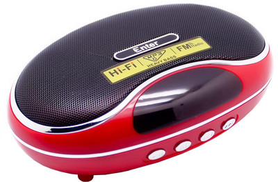 

Enter EDL-03 2.0 Multimedia Speaker(Red, Stereo Channel)