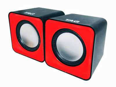 

TAG DP 10 Mini 3 W Portable Laptop/Desktop Speaker(Black, 2.0 Channel)