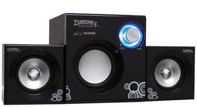 

Zebronics Thunder SW2250 Portable Laptop/Desktop Speaker(Black, 2.1 Channel)