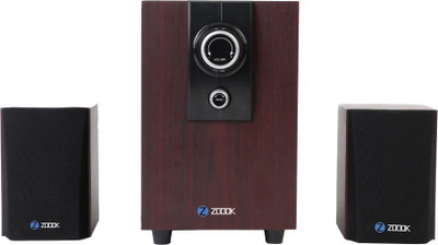 

Zoook ZP-SP2100 Portable Laptop/Desktop Speaker(Wooden, 2.1 Channel)