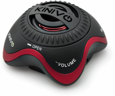 

Kinivo ZX100 3 W Mobile/Tablet Speaker(Black and Red, Mono Channel)