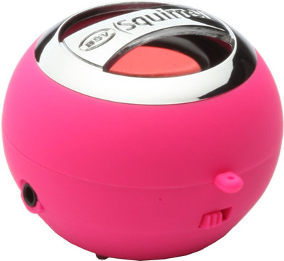 

Squirrel BSV-22 3 W Portable Mobile/Tablet Speaker(Pink, Mono Channel)