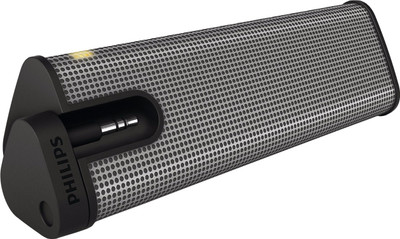 

Philips SBA1610/00 2 W Portable Mobile/Tablet Speaker(Grey, Mono Channel)