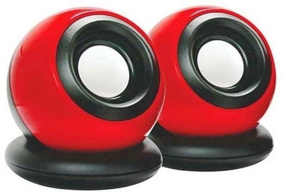 

Terabyte TB-TB-008T 4 W Portable Laptop/Desktop Speaker(Red & Black, 2.0 Channel)