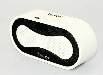 

Toreto Fone Mate TBS 309 3 W Portable Bluetooth Speaker(White, Stereo Channel)