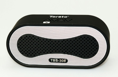 

Toreto Fone Mate TBS 308 3 W Portable Bluetooth Speaker(Black, Stereo Channel)
