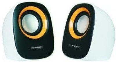 

Perx iSound 4 W Portable Laptop/Desktop Speaker(Yellow, 2.0 Channel)