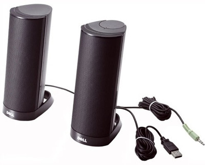 

Dell AX210CR USB Stereo Speakers(Black, 2.0 Channel)