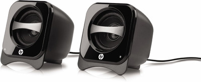 

HP 2.0 Compact Speakers(Black, 2.0 Channel)