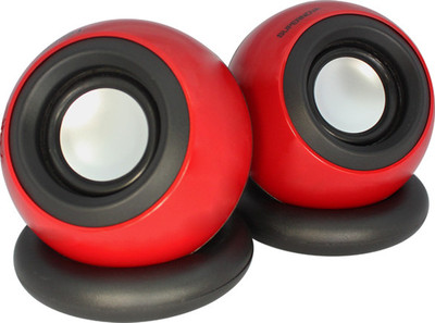 

Zebronics Supernova USB Speakers(Red & Black, 2.0 Channel)