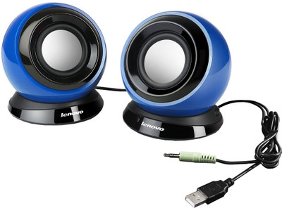 

Lenovo 2.0 Channel USB Speaker - M0520(Blue, 2.0 Channel)