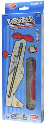 

Guillow's Stunt Flyer Mini Rubber Powered Model Plane(Multicolor)
