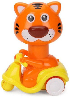 

Flying Toyszer Press N Go Scooter Riding Tiger(Multicolor)