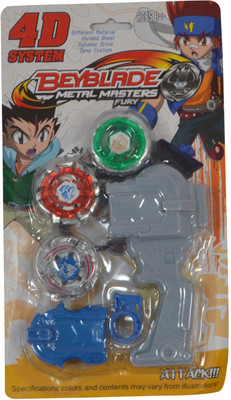 

Tabu Beyblade 4 D System Beyblade(Multicolor)