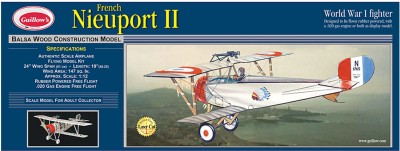 

Guillow's Nieuport Ii World War I Fighter Plane 3 Mode Flying Model(Multicolor)