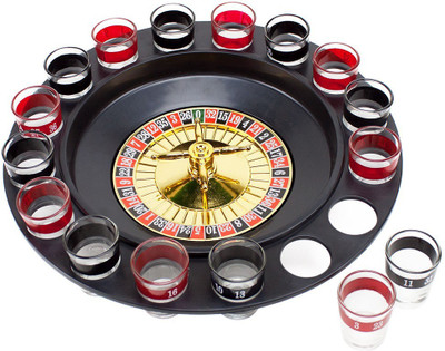 48% OFF on Smiledrive Casino Drinking Game Roulette Spin n Shot - with 16 Shot Glasses(Multicolor) 48% OFF on Smiledrive Casino Drinking Game Roulette Spin n Shot - with 16 Shot Glasses(Multicolor)