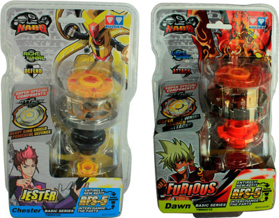 

Infinity Nado Furious & Jester (Without RFID)(Multicolor)