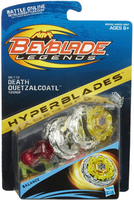 

Hasbro Beyblade Legends Hyperblades Bb 119 Death Quetzalcoatl 125 Rdf Top(Multicolor)