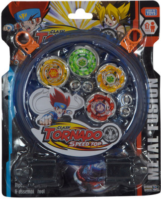 

Tabu Beyblade 4pcs Set Tornado(Multicolor)