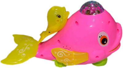 

LUDUS Battery Operated Whale(Pink)