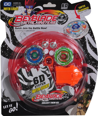 

Magic Pitara Beyblade Metal Masters with Light(Multicolor)